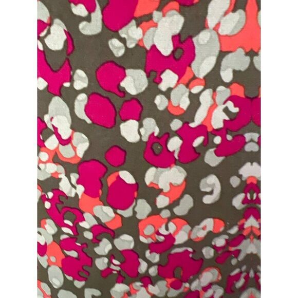 Michael Kors Women Multicolored Draped Neck Ruched Sleeveless Top Size S - Picture 7 of 11